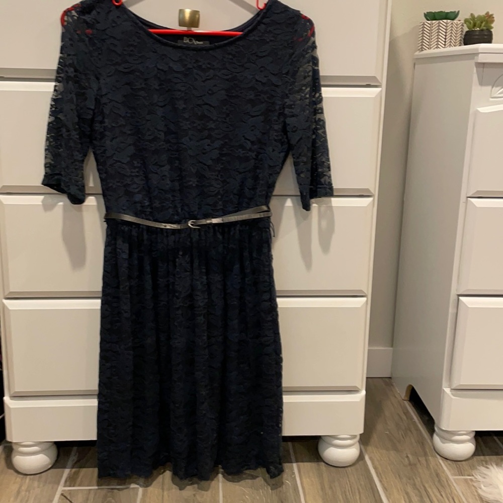 Navy blue dress